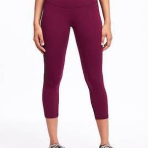 Old navy active crop athletic leggings workout